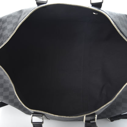 Louis Vuitton Damier Graphite Keepall Bandouliere 55 4 of 10