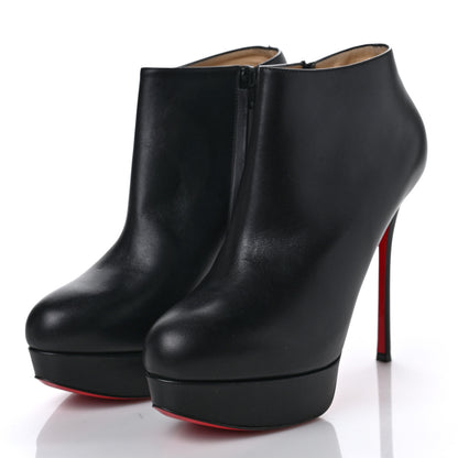 Christian Louboutin Calfskin Dirdibootie 130 Ankle Booties 40 Black 3 of 8