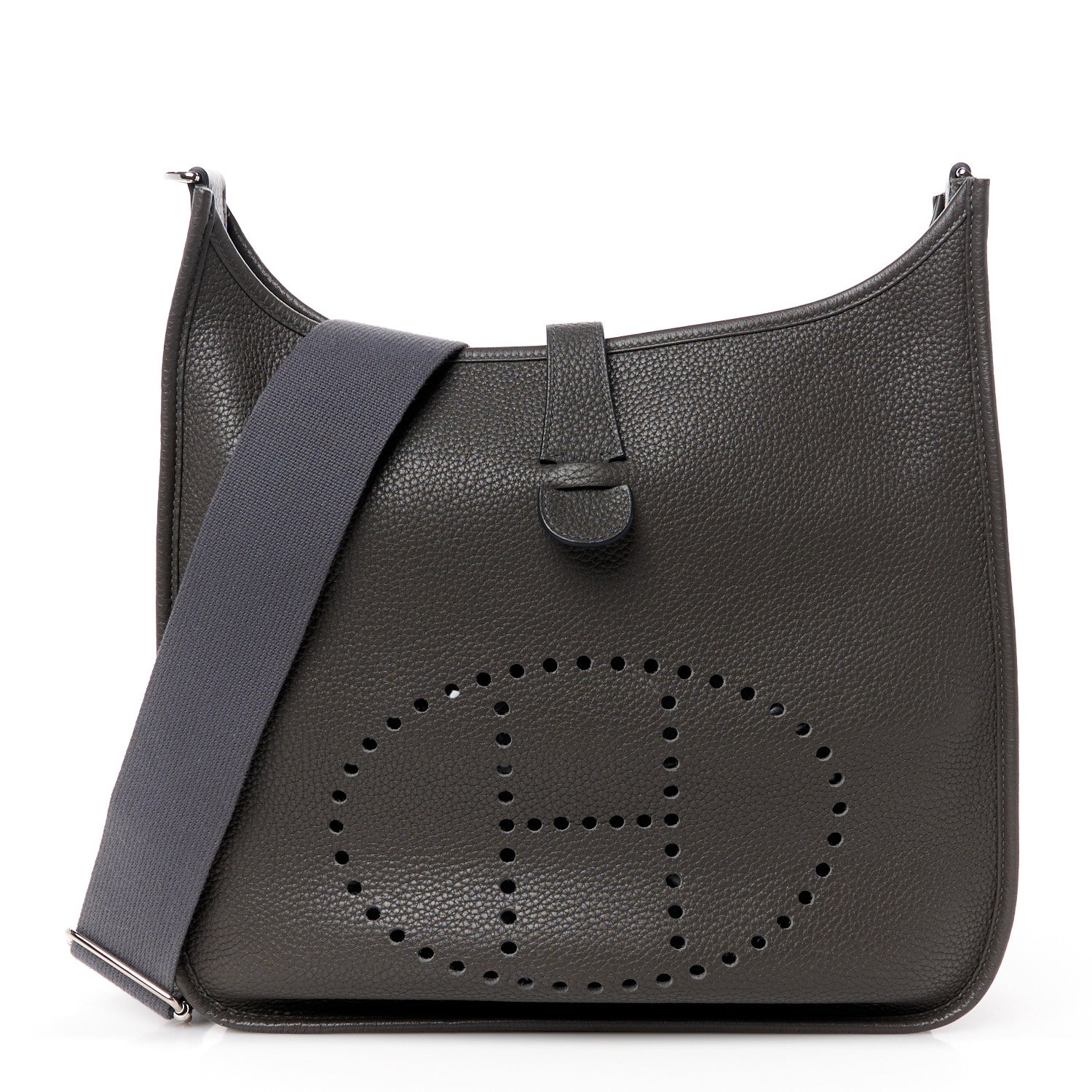 Hermes Taurillon Clemence Evelyne III GM Etain 1 of 11