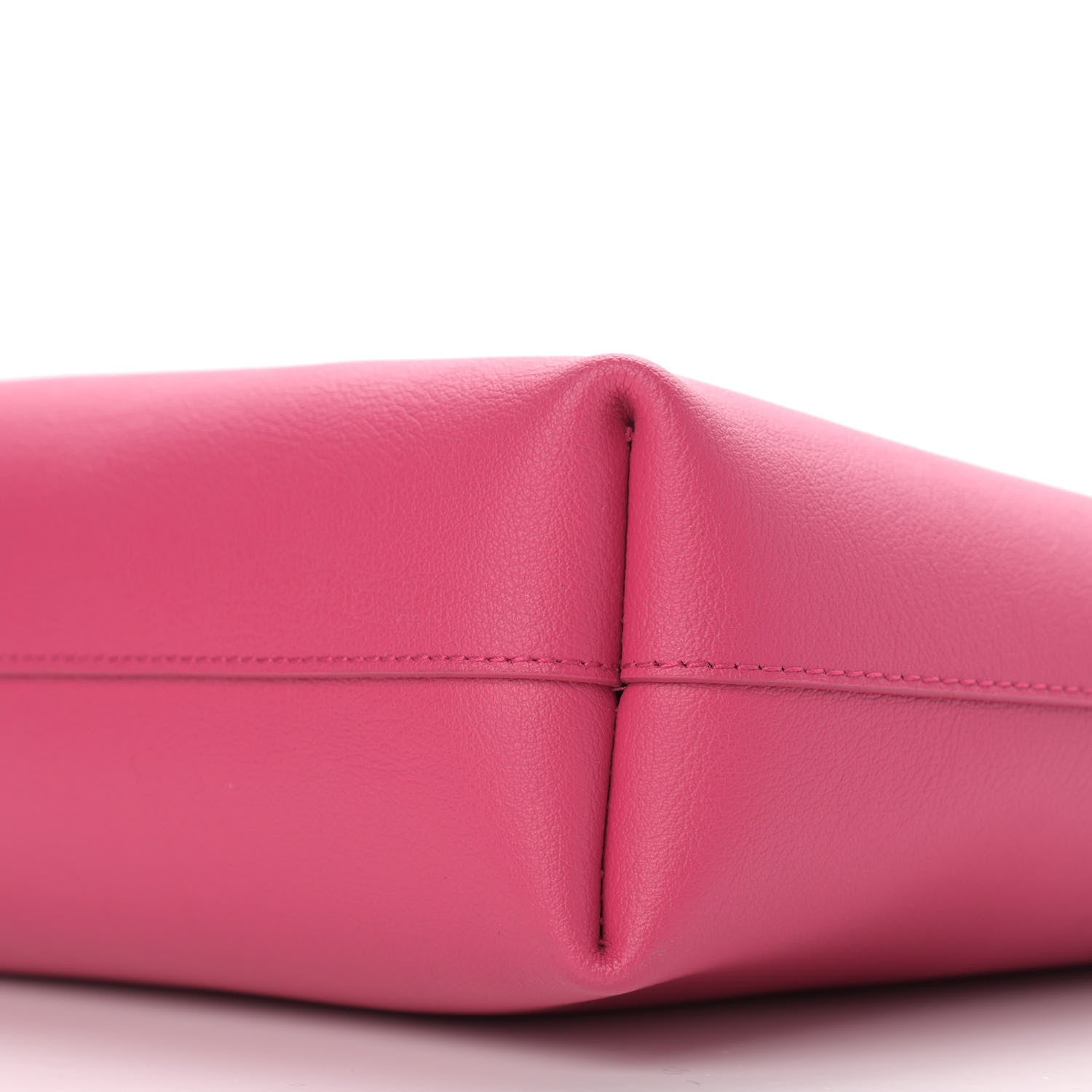 Saint Laurent Calfskin Toy Shopping Tote Fuchsia 9 of 10