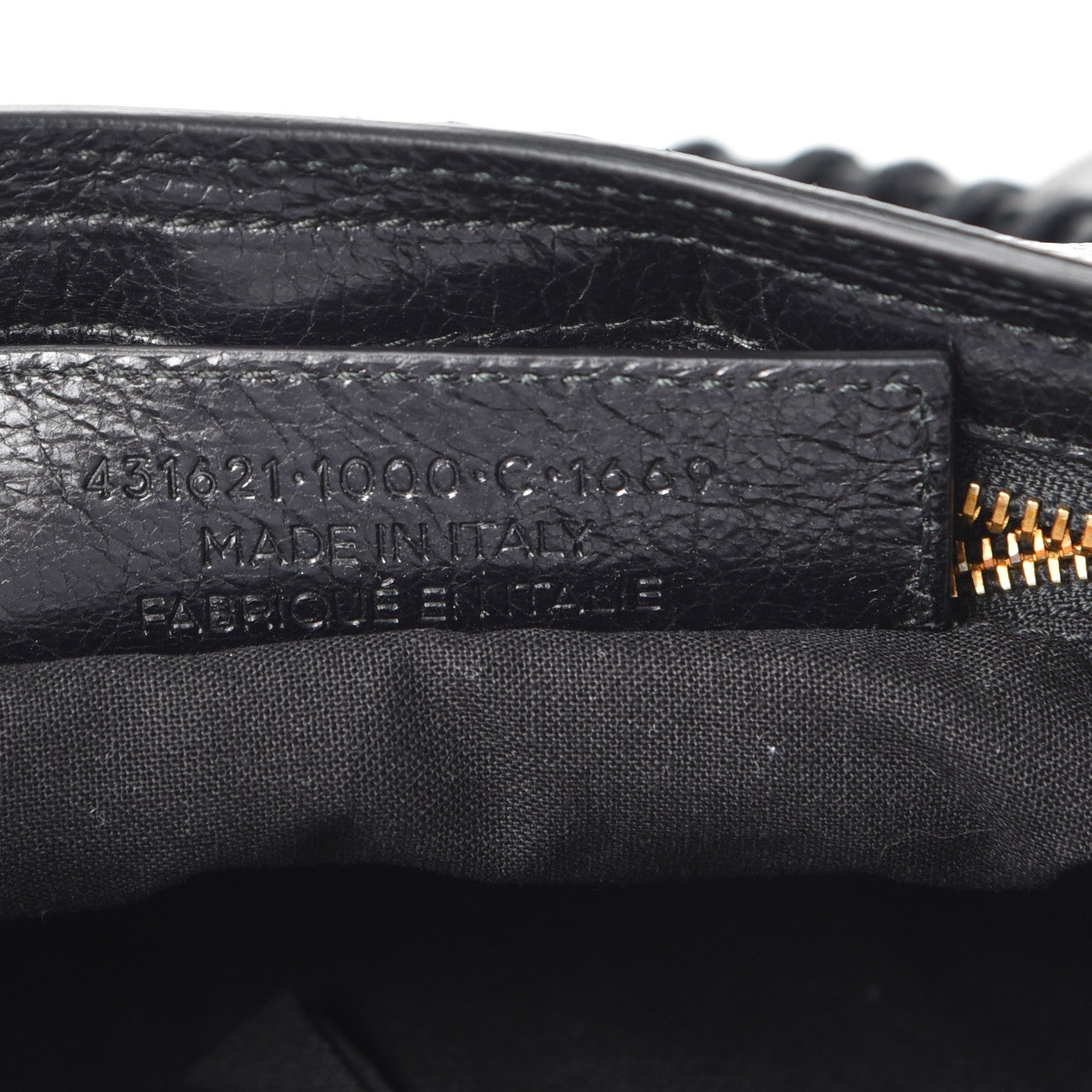 Balenciaga Agneau Classic Gold Hardware S City Black 7 of 7