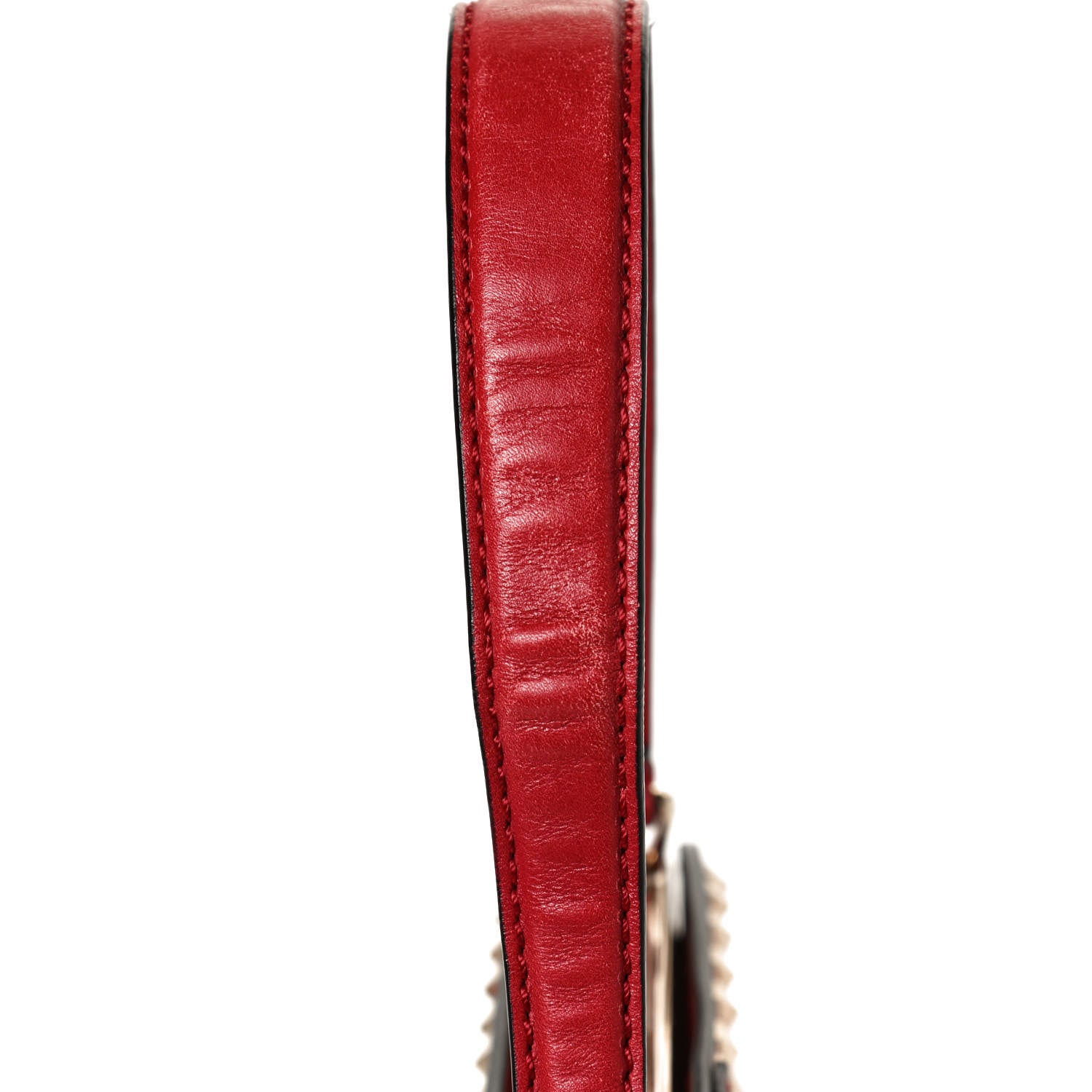 Valentino Garavani Calfskin Rockstud Frame Bag Rosso Valentino 11 of 14