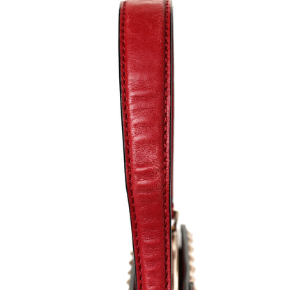 Valentino Garavani Calfskin Rockstud Frame Bag Rosso Valentino 11 of 14