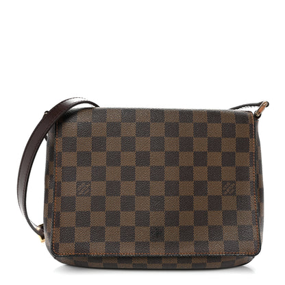 Louis Vuitton Damier Ebene Musette Tango Long Strap 1 of 9