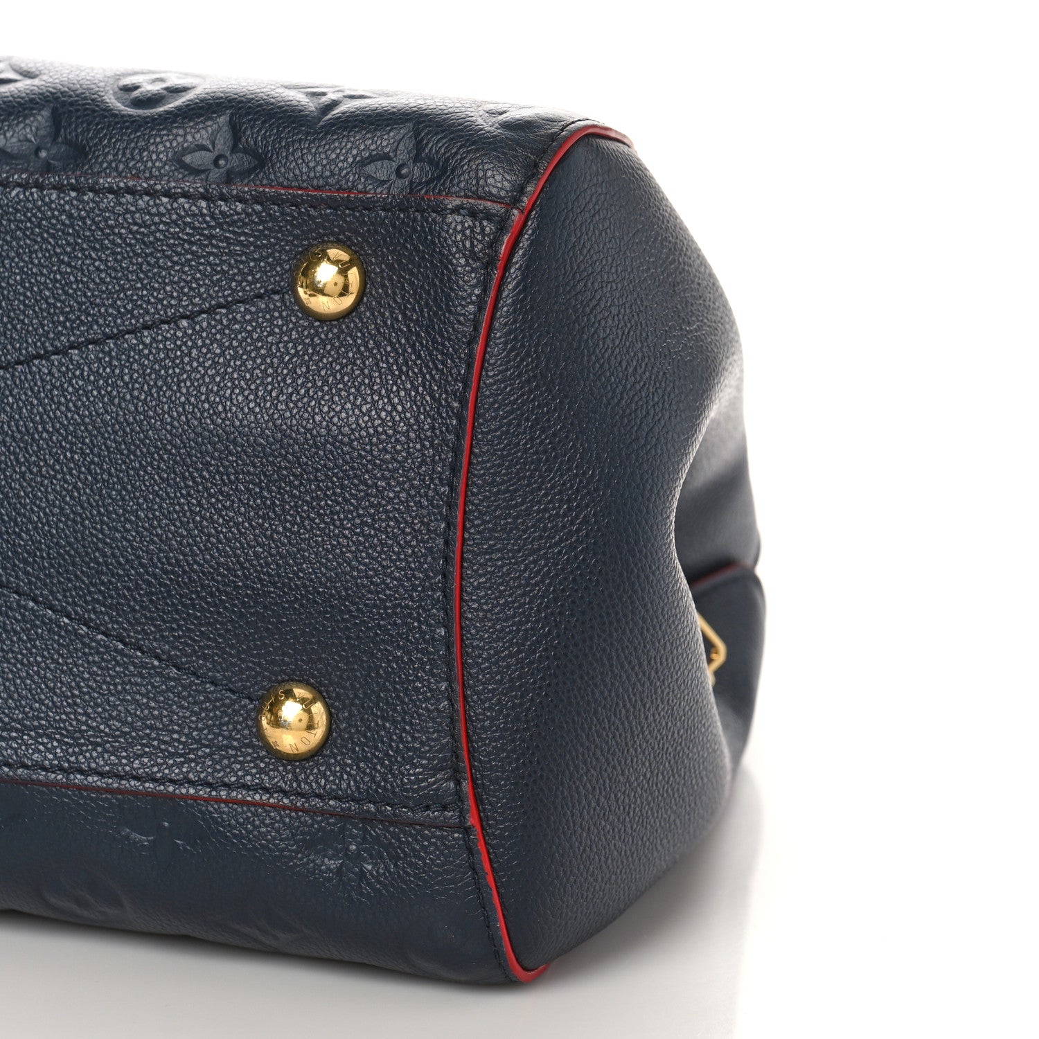 Louis Vuitton Empreinte Montaigne GM Marine Rouge 8 of 8