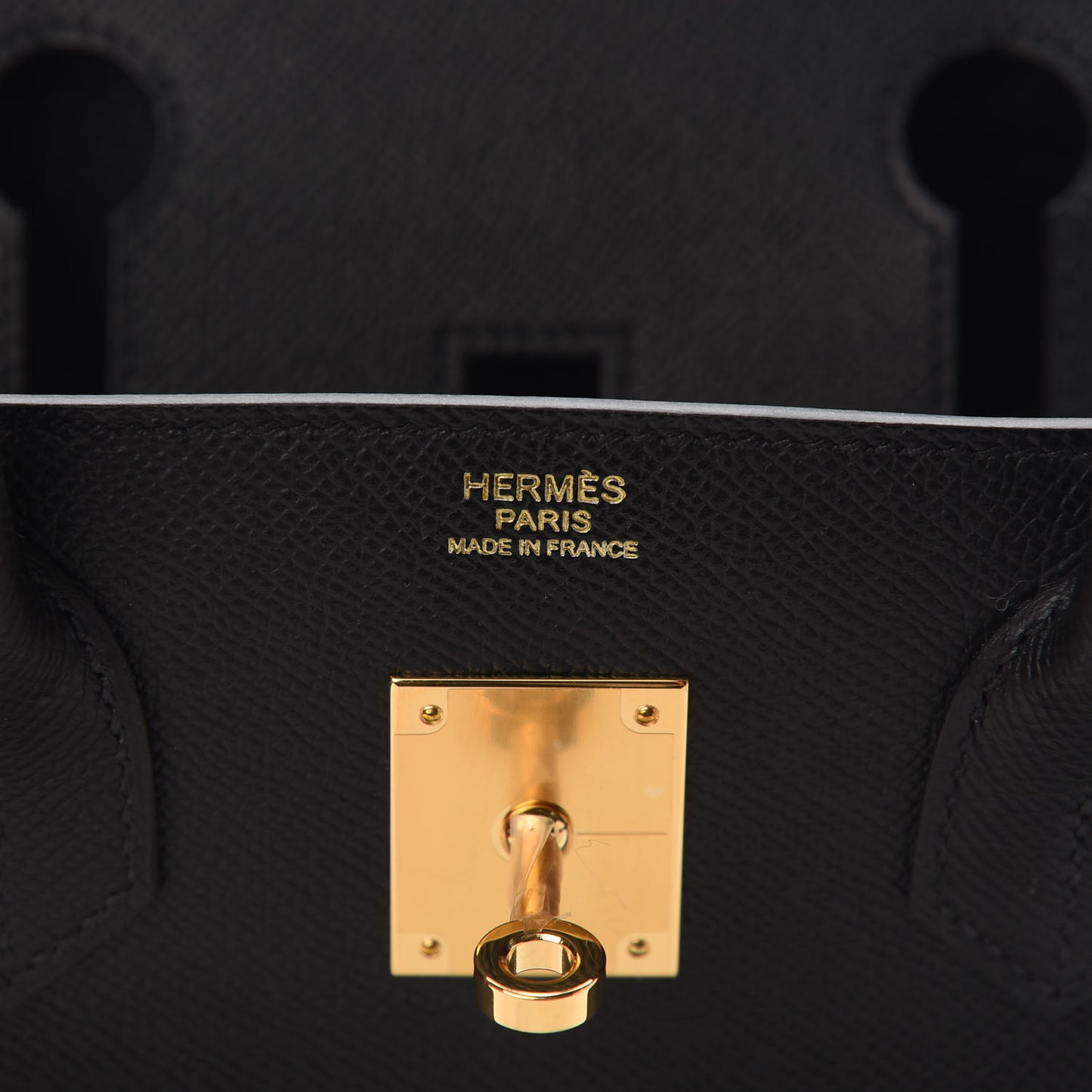 Epsom Birkin 30 Black