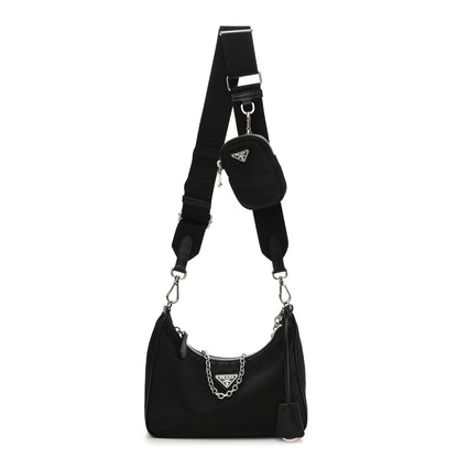 Prada Nylon Re-Edition 2005 Shoulder Bag Black 1 of 9