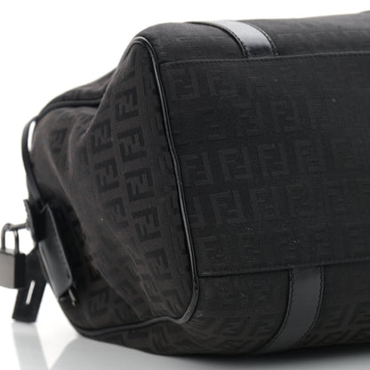 Fendi Zucchino Vitello Small Boston Black 5 of 18