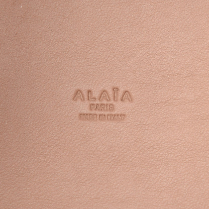 Alaia Calfskin Vienne Wave Mina 25 Bag Framboise 6 of 8