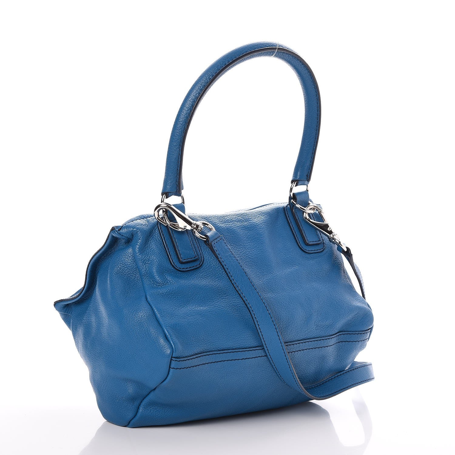 Givenchy Sugar Goatskin Small Pandora Medium Blue 3 of 8