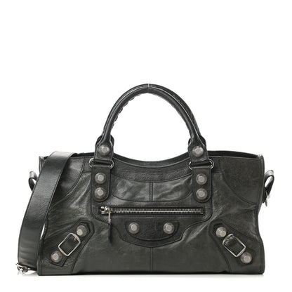 Balenciaga Agneau Giant 21 Silver Hardware Part Time Black 1 of 12