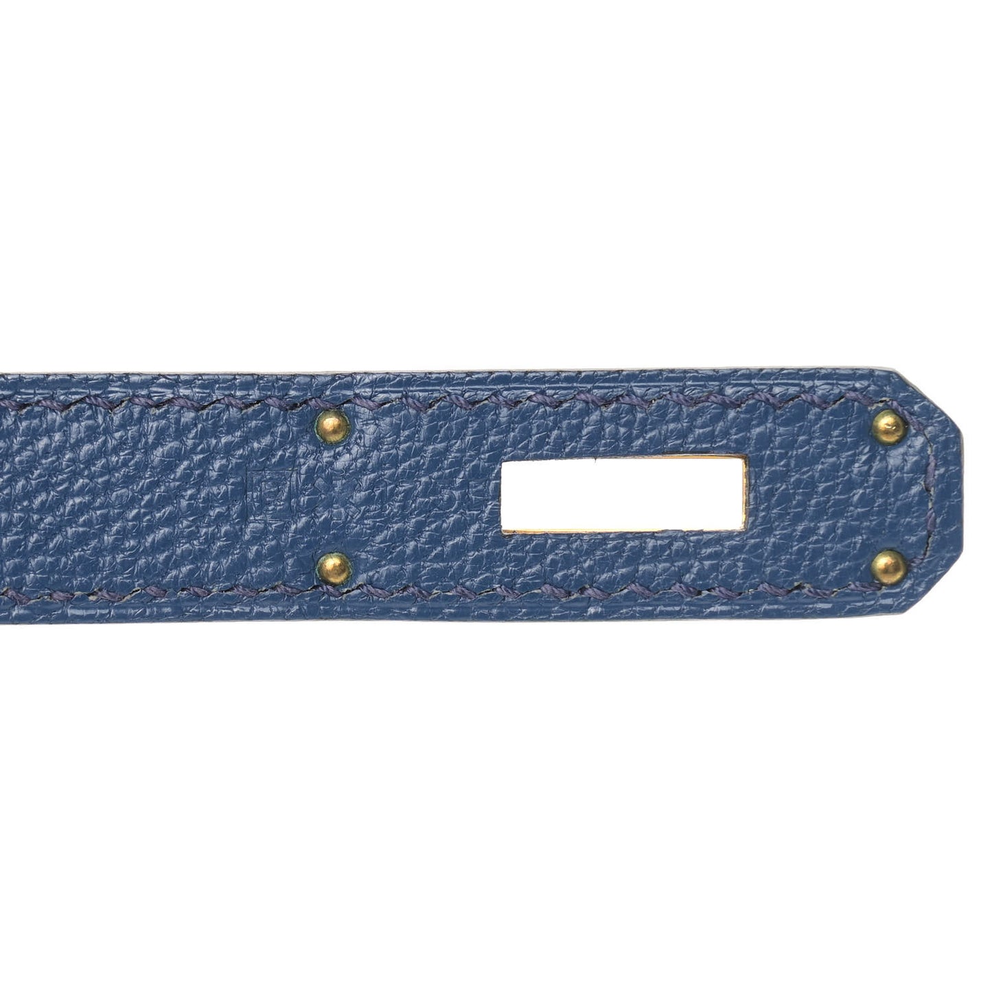 Chevre Mysore Horseshoe Birkin 30 Bleu de Malte Ciel