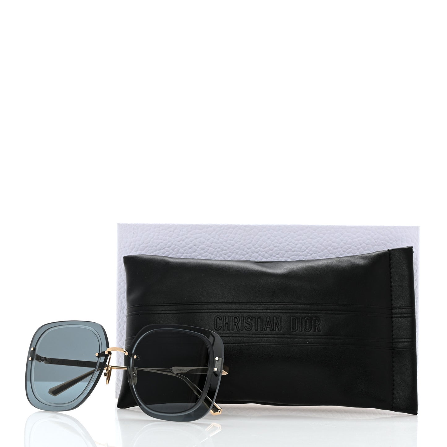 UltraDior SU Sunglasses Gold Blue