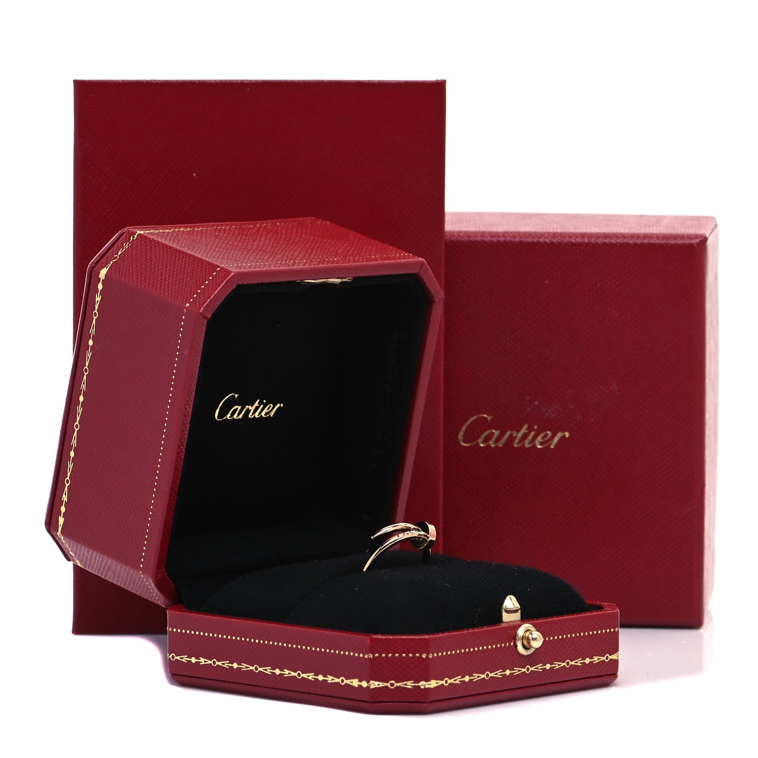 Cartier 18K Pink Gold Small Juste Un Clou Ring 51 5.75 5 of 5