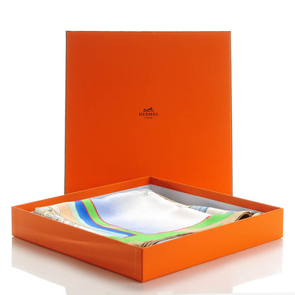 Hermes Silk Rafales Scarf 90 3 of 9