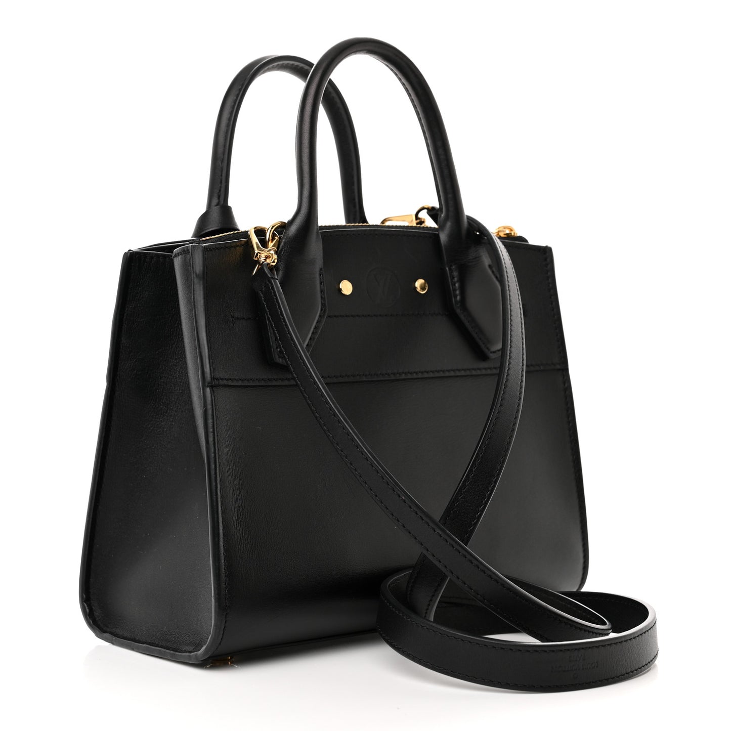 Calfskin City Steamer Mini Black