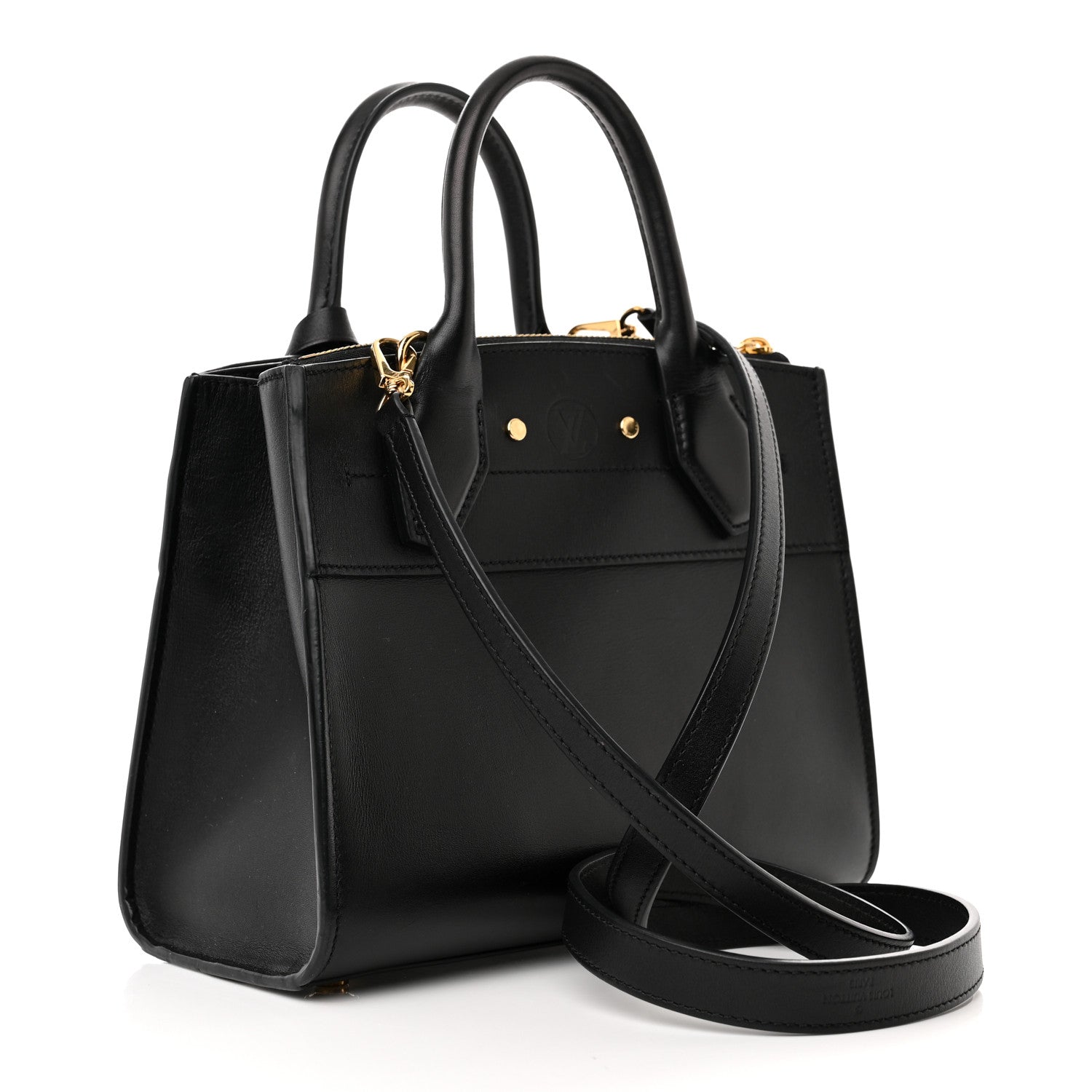 Louis Vuitton Calfskin City Steamer Mini Black 3 of 14