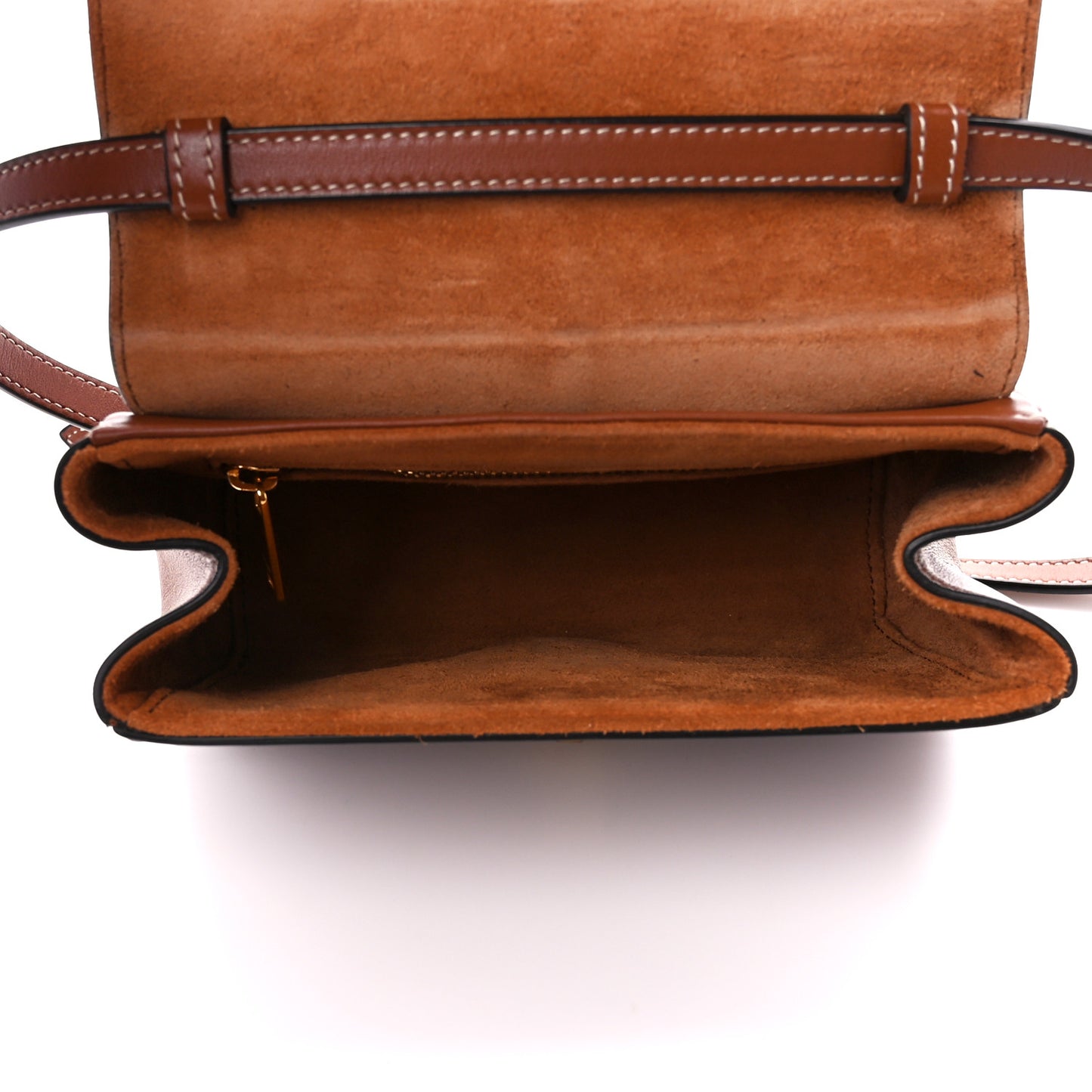Calfskin Mini 16 Top Handle Bag Tan