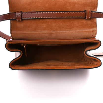 Celine Calfskin Mini 16 Top Handle Bag Tan 5 of 11