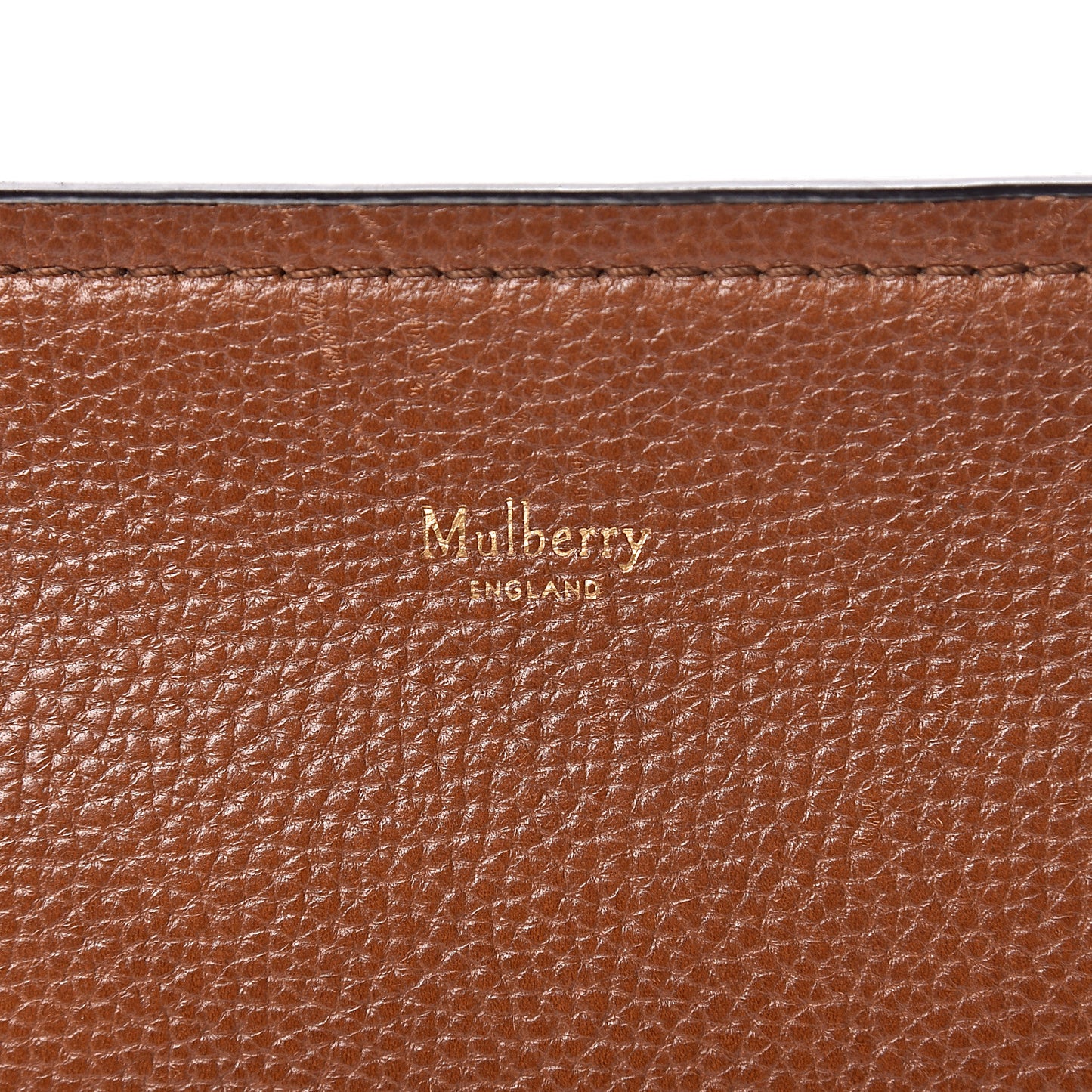 Small Classic Grain Calfskin Amberley Satchel Oak