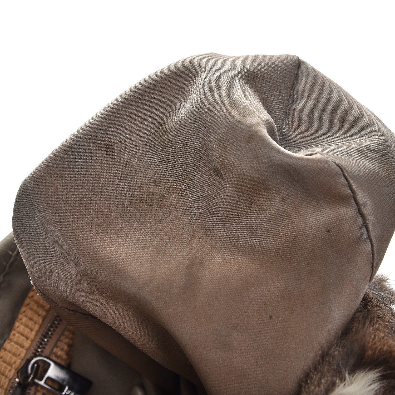 Fendi Rabbit Fur Mama Baguette Bag 9 of 15