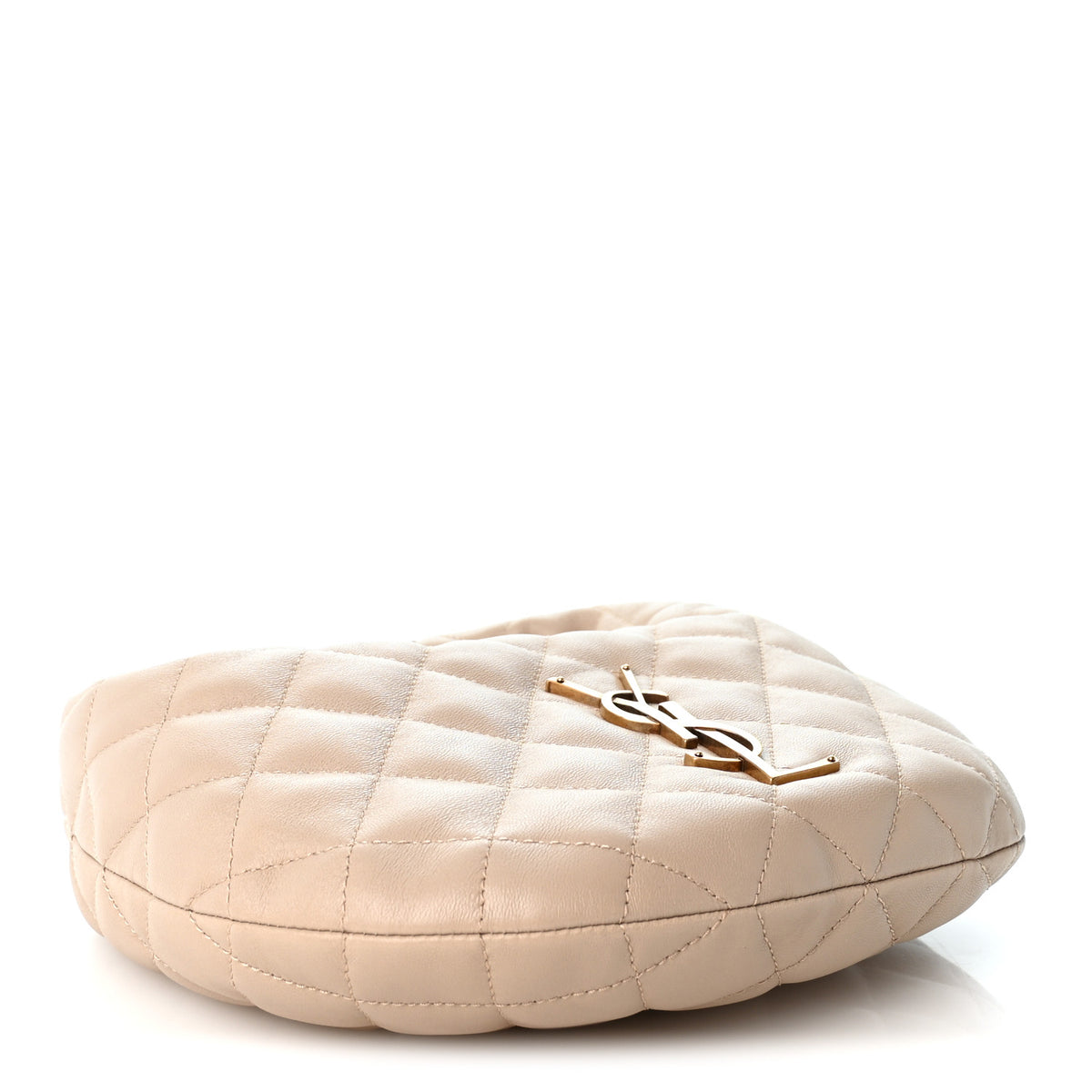 Lambskin Quilted Icarino Bag Dark Beige