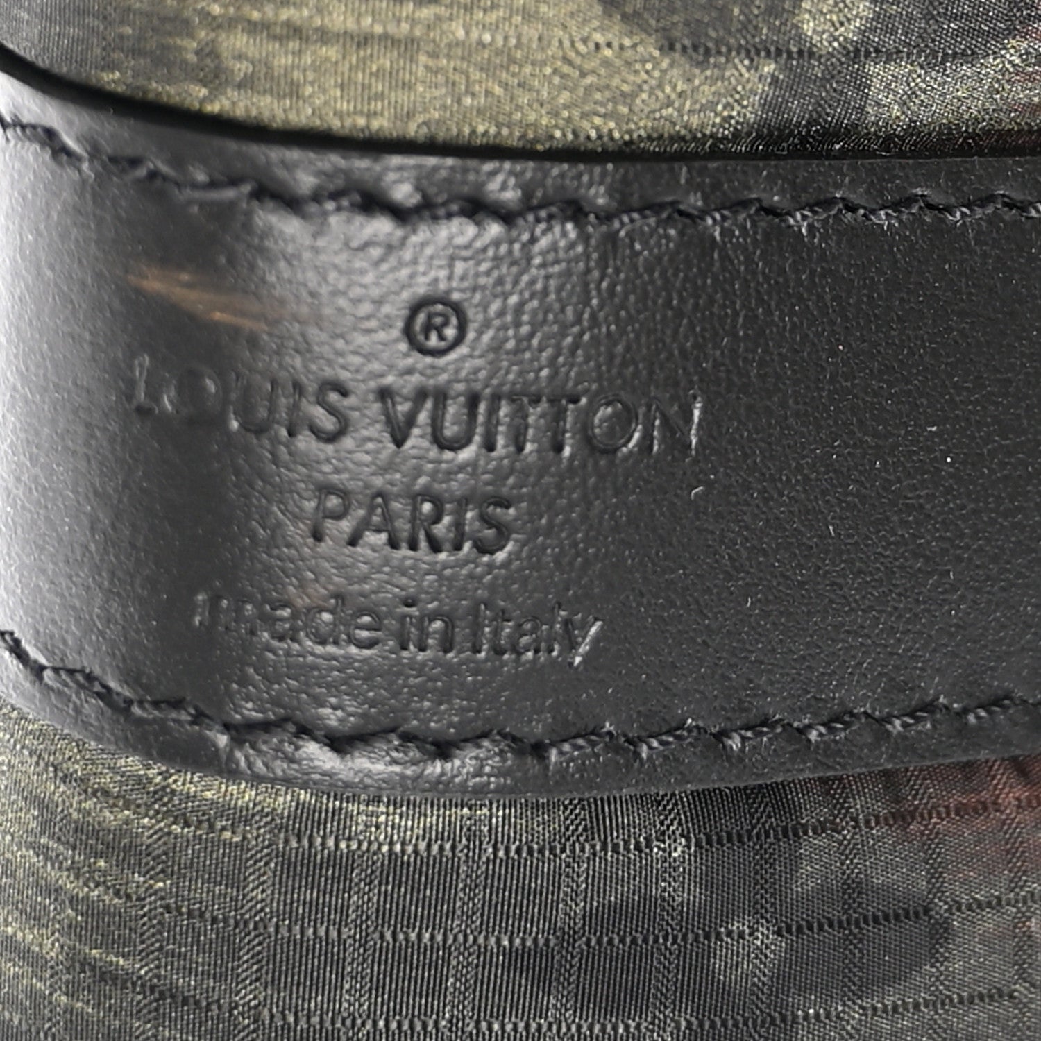 Louis Vuitton Nylon Monogram Camouflage Keepall Bandouliere 50 Kaki 5 of 13