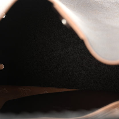 Louis Vuitton Mahina Carmel Hobo Chocolate 5 of 10