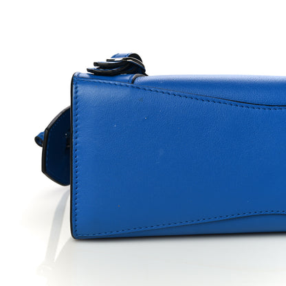Balenciaga Smooth Calfskin Neo Classic Silver Hardware Mini City Bleu 11 of 28