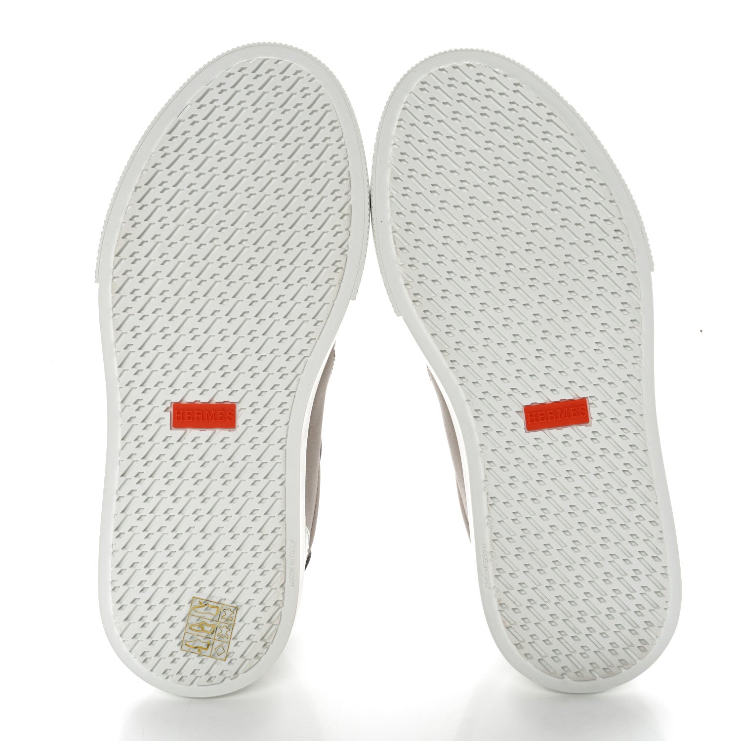 Hermes Calfskin Day Sneakers 36 Multicolore Beige Mastic 5 of 8