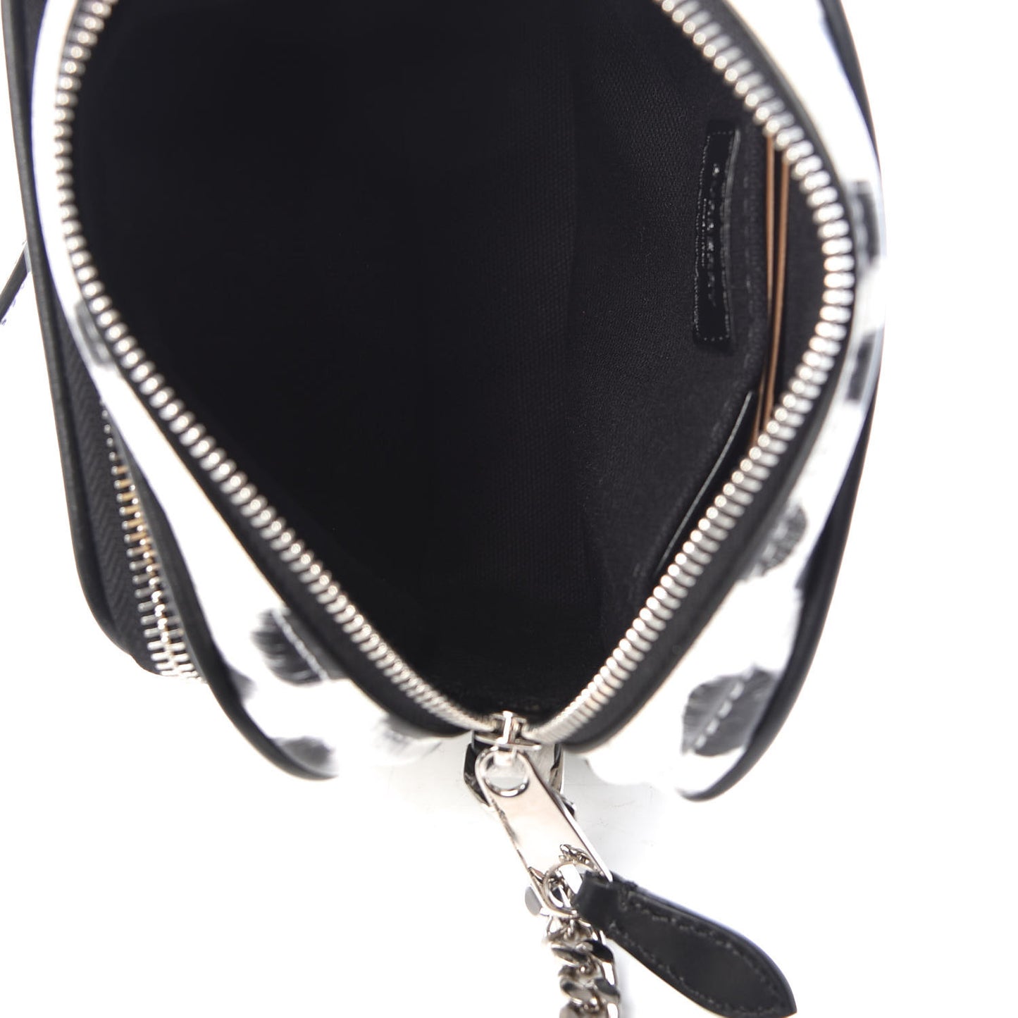 Calfskin Leopard Print Small Camera Bag Honey Black