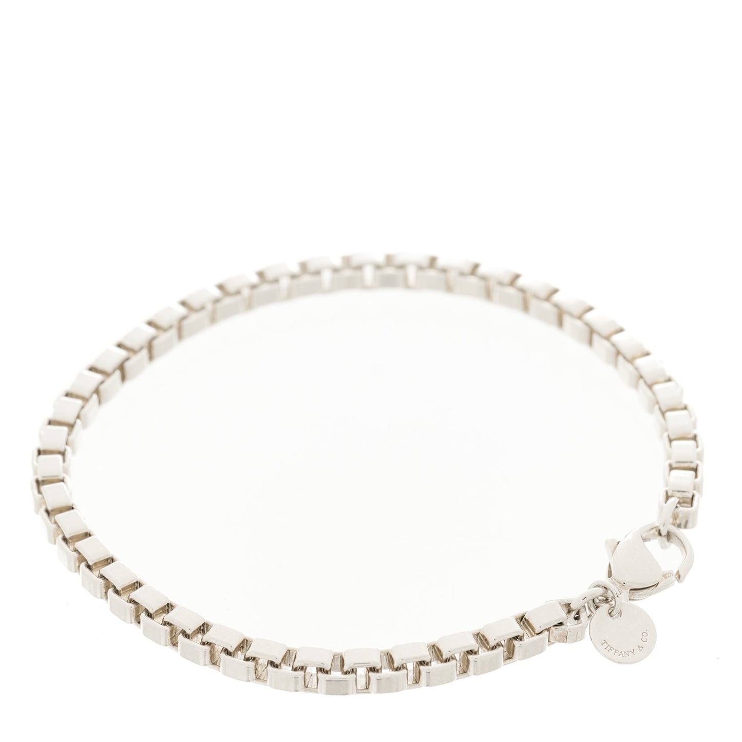 Sterling Silver 4mm Venetian Link Bracelet