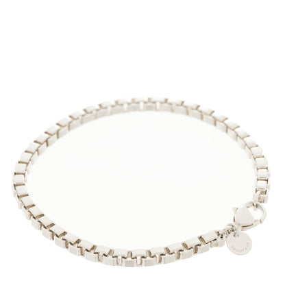 Tiffany Sterling Silver 4mm Venetian Link Bracelet 2 of 4
