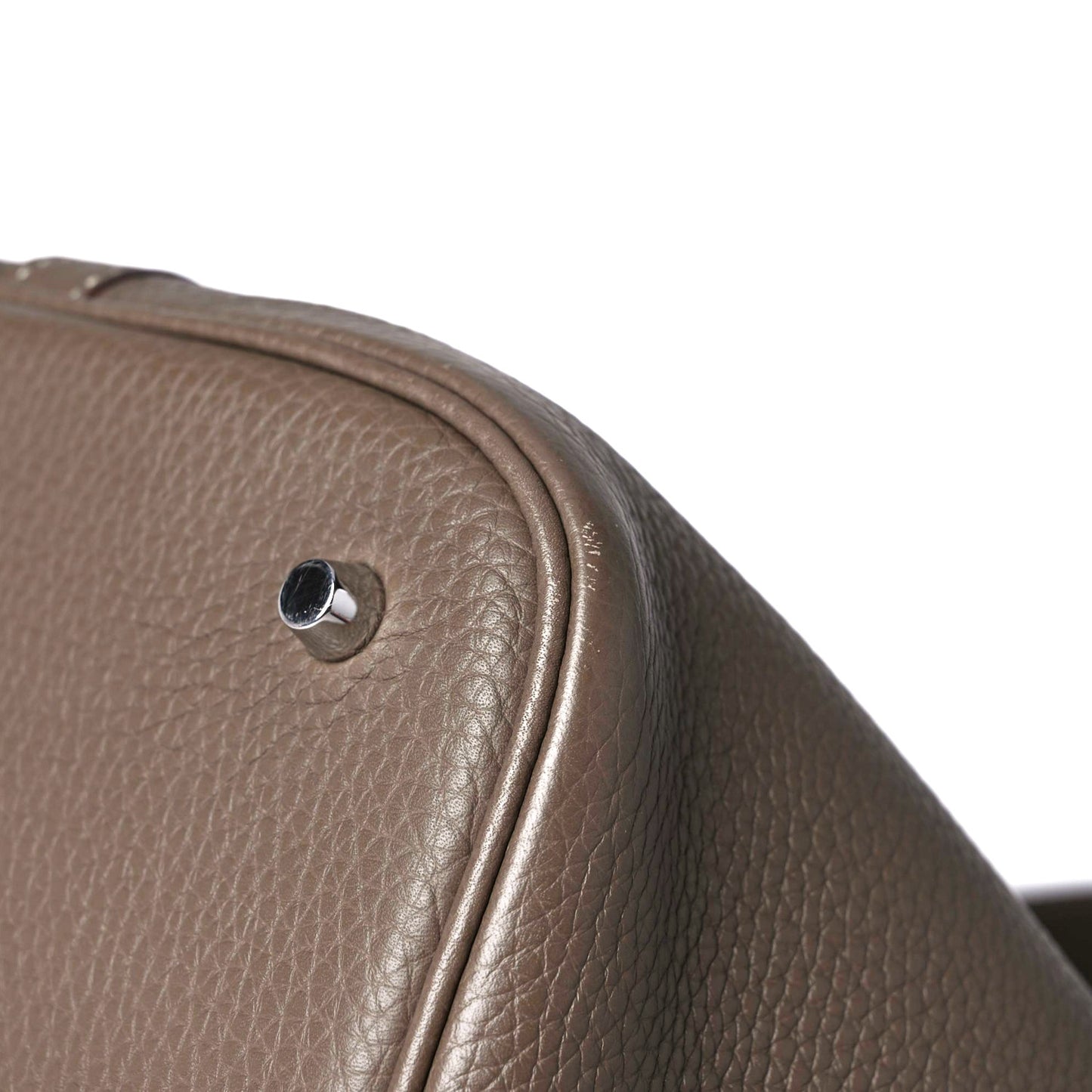 Taurillon Clemence Picotin Lock 26 GM Etoupe