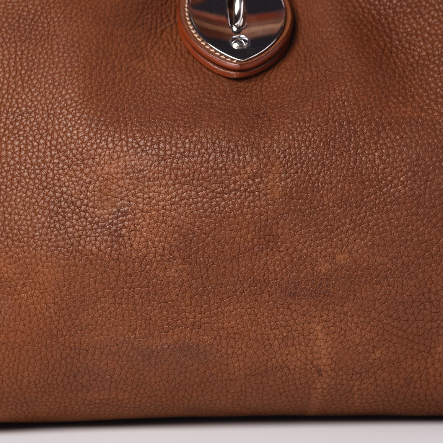 Miu Miu Vitello Daino Tote Brandy 24 of 24