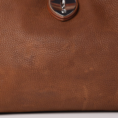 Miu Miu Vitello Daino Tote Brandy 24 of 24