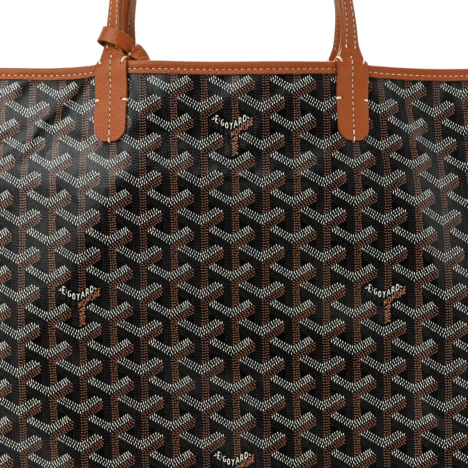 Goyard Goyardine Saint Louis PM Black Gold 9 of 11