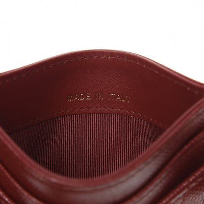 Chanel Caviar Quilted Card Holder Burgundy 6 of 8