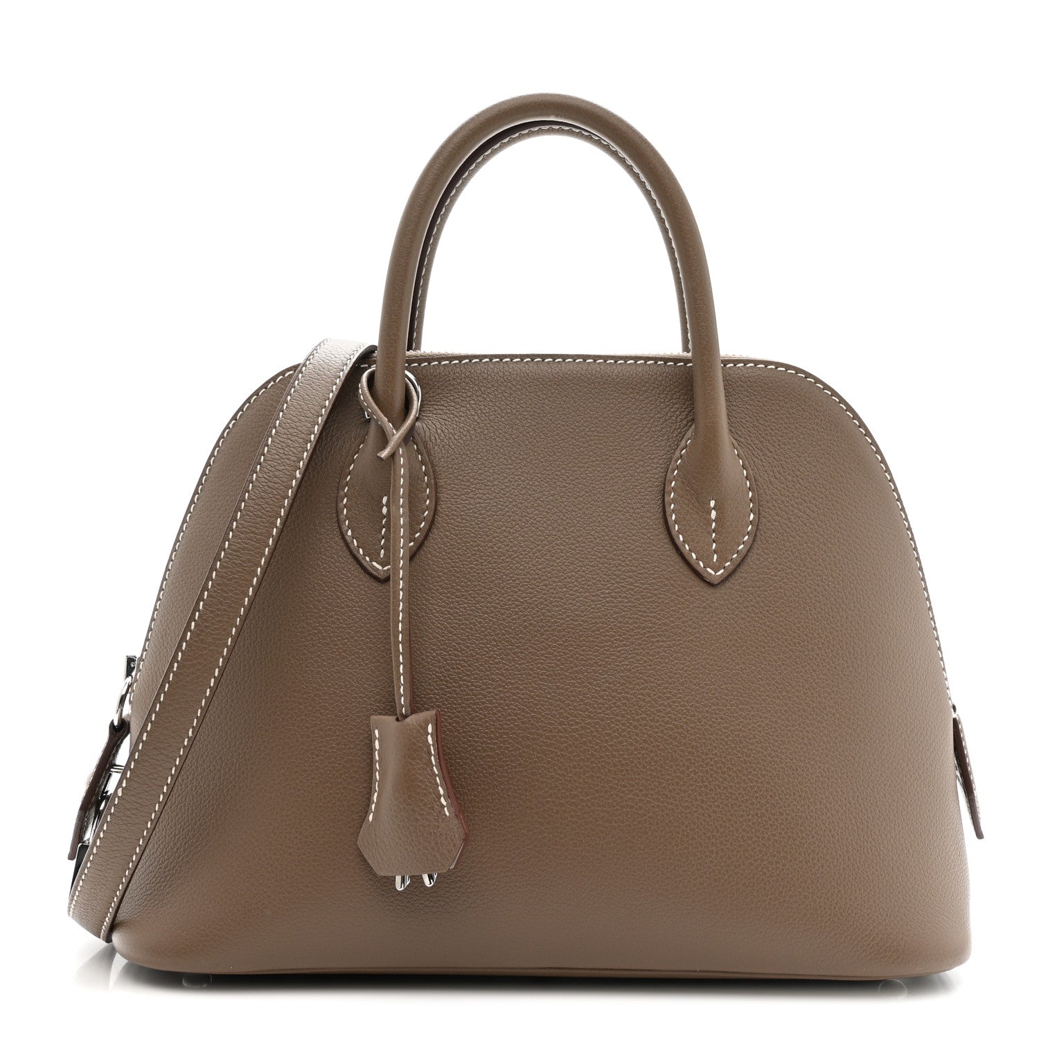 Hermes Evercolor Verso 1923 Bolide 25 Etoupe Gris Perle 1861893