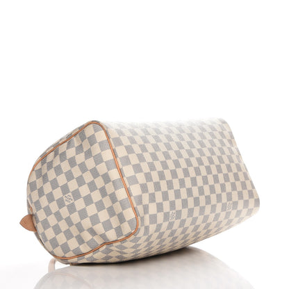 Louis Vuitton Damier Azur Speedy 35 4 of 9