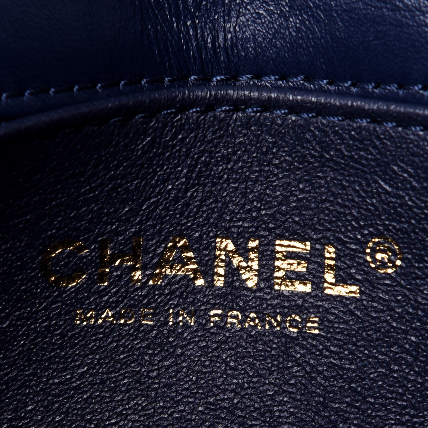 Chanel Aged Calfskin Quilted 2.55 Reissue Flap Belt Bag Clutch Navy 8 of 11