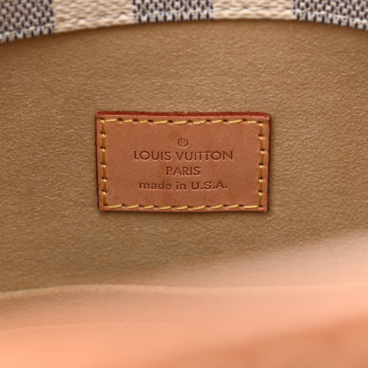 Damier Azur Artsy MM