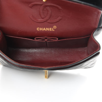 Chanel Lambskin Quilted Small Double Flap Black 5 of 21