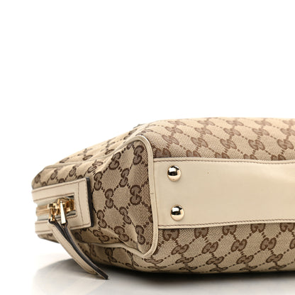 Gucci Monogram Medium New Britt Boston Off White 8 of 12