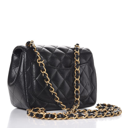Chanel Caviar Quilted Mini Square Flap Black 3 of 8