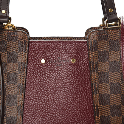 Louis Vuitton Damier Ebene Taurillon Jersey Bordeaux 9 of 9