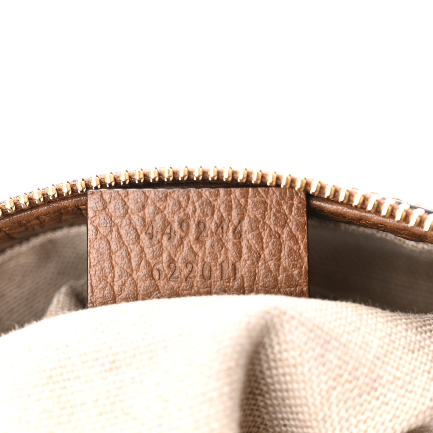 Soft GG Monogram Large Margaux Hobo Brown