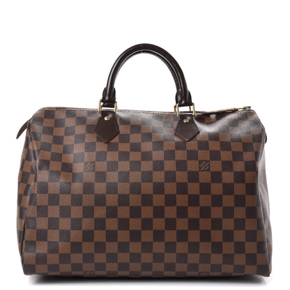 Louis Vuitton Damier Ebene Speedy 35 1 of 7