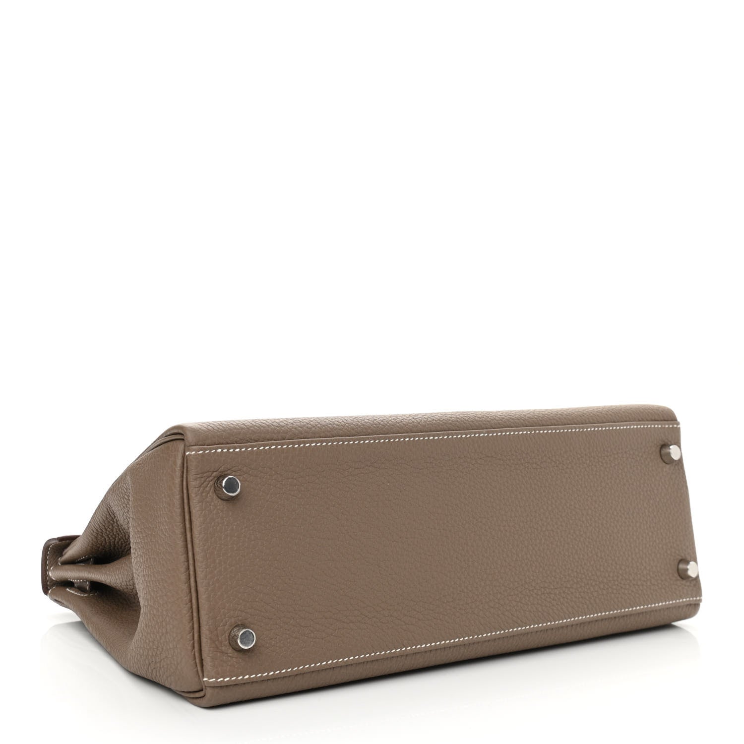 Hermes Togo Kelly Retourne 32 Etoupe 4 of 11