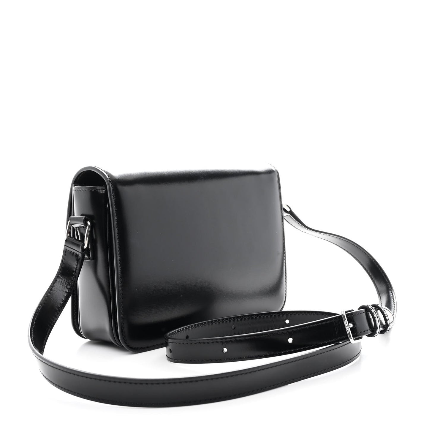 Shiny Calfskin Teen Triomphe Black